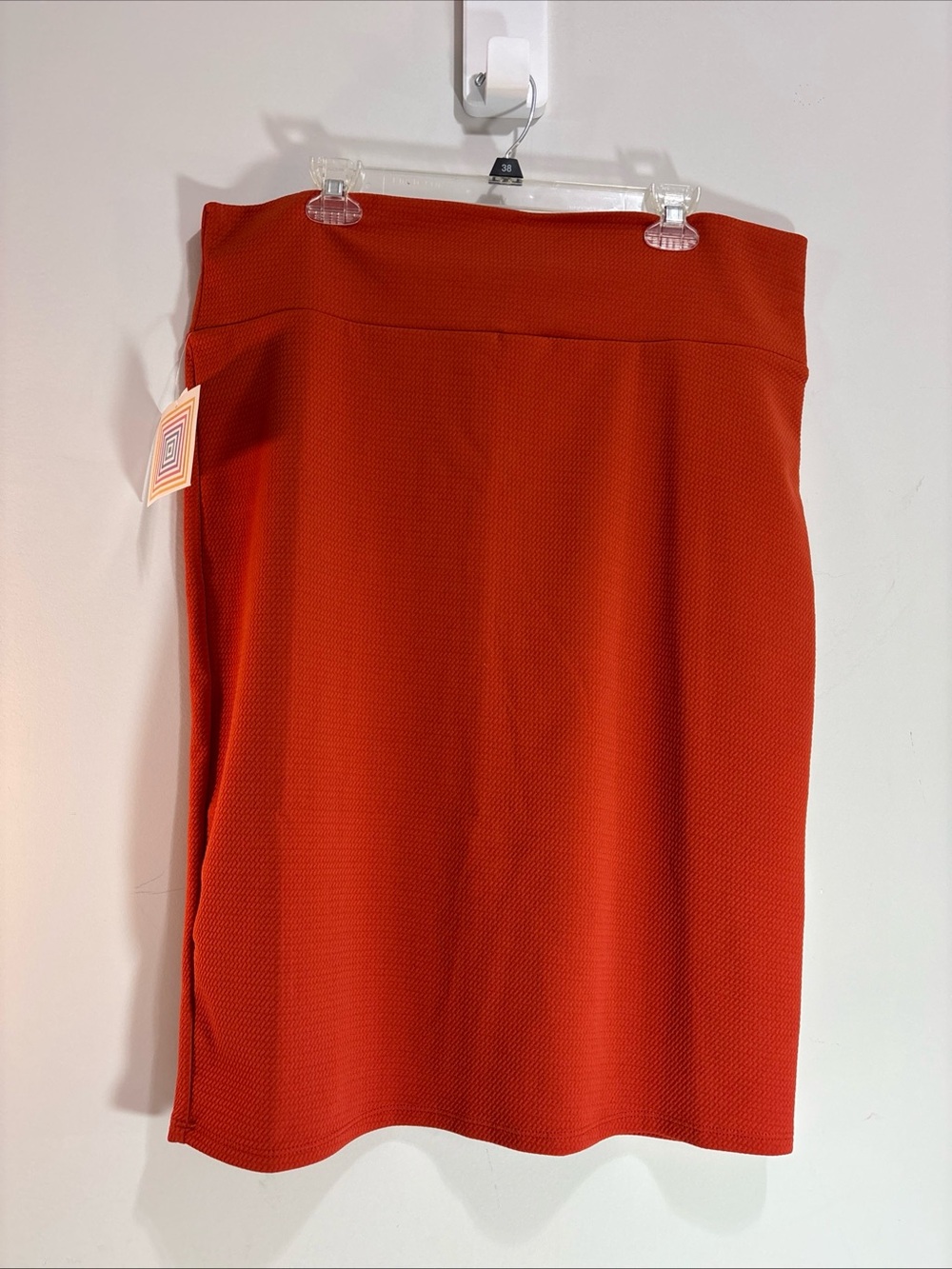 LuLaRoe Women’s Stretch Pencil Skirt - Orange. 1297